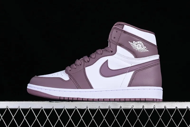 All categories Air Jordan Jordan series basketball shoes Air Jordan 1 High pure original Air Jordan 1 Retro High "Sky J Mauve" AJ1 Joe 1 violet color DZ5485-105